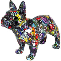 Bouledogue Français Jack| Tirelire | Graffiti