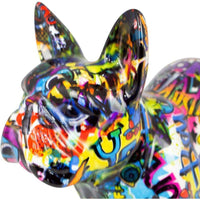 Bouledogue Français Jack| Tirelire | Graffiti