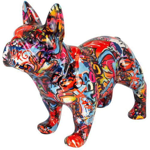 Bouledogue Français Jack| Tirelire | Graffiti