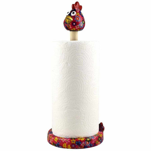Poule Matilda | Porte-rouleau de papier essuie-tout
