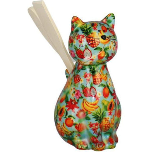 Chat Caramel | Porte-Ustensiles de Cuisine