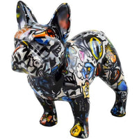 Bouledogue Français Jack| Tirelire | Graffiti
