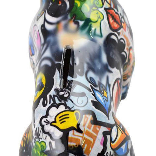 Bouledogue Français Jack| Tirelire | Graffiti