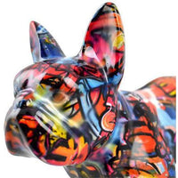 Bouledogue Français Jack| Tirelire | Graffiti