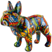 Bouledogue Français Jack| Tirelire | Graffiti