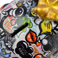 Grenouille Freddy | Tirelire | Graffiti