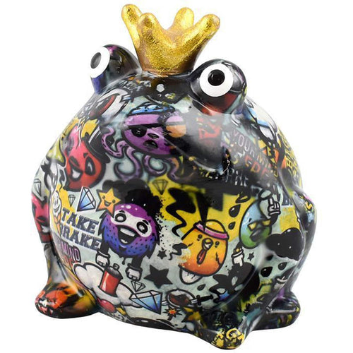 Grenouille Freddy | Tirelire | Graffiti