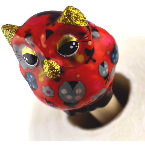 Hibou Olive | Porte-Rouleau de Cuisine