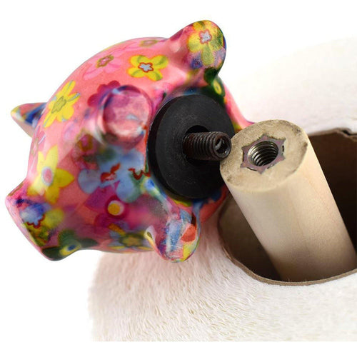 Cochon Rosie | Porte-Rouleau de Cuisine